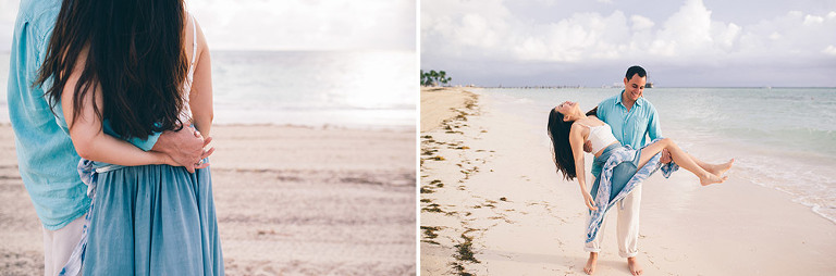 punta cana sunrise engagement {emily+matt} 02