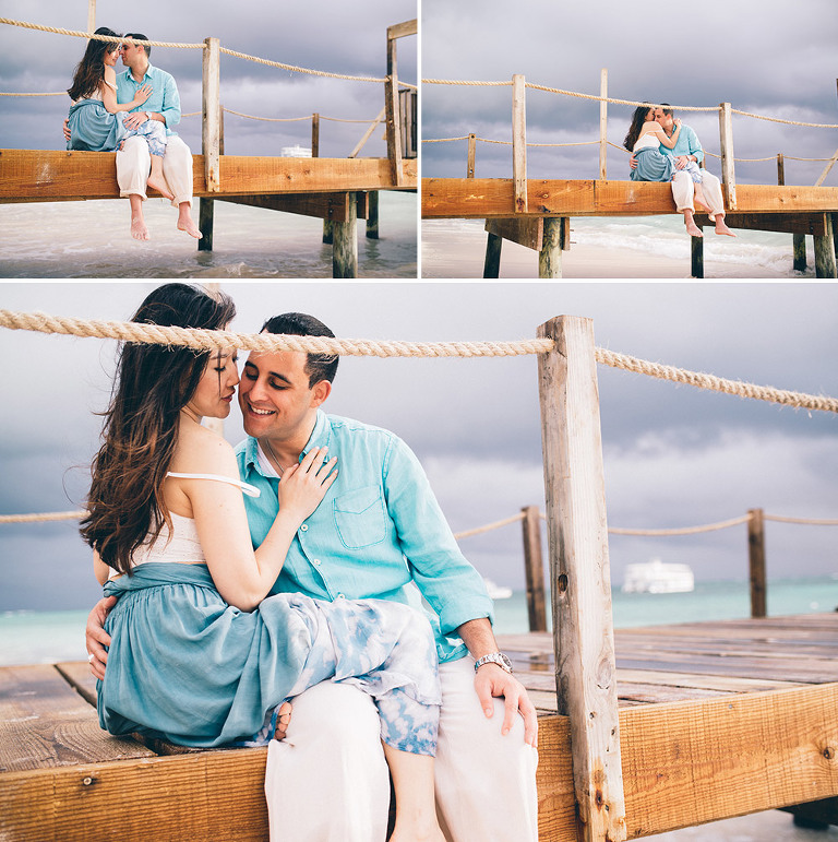 punta cana sunrise engagement {emily+matt} 10