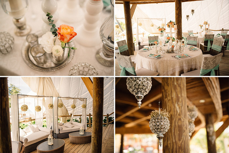jellyfish punta cana wedding decor
