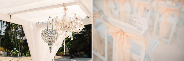 blush jellyfish punta cana wedding decor