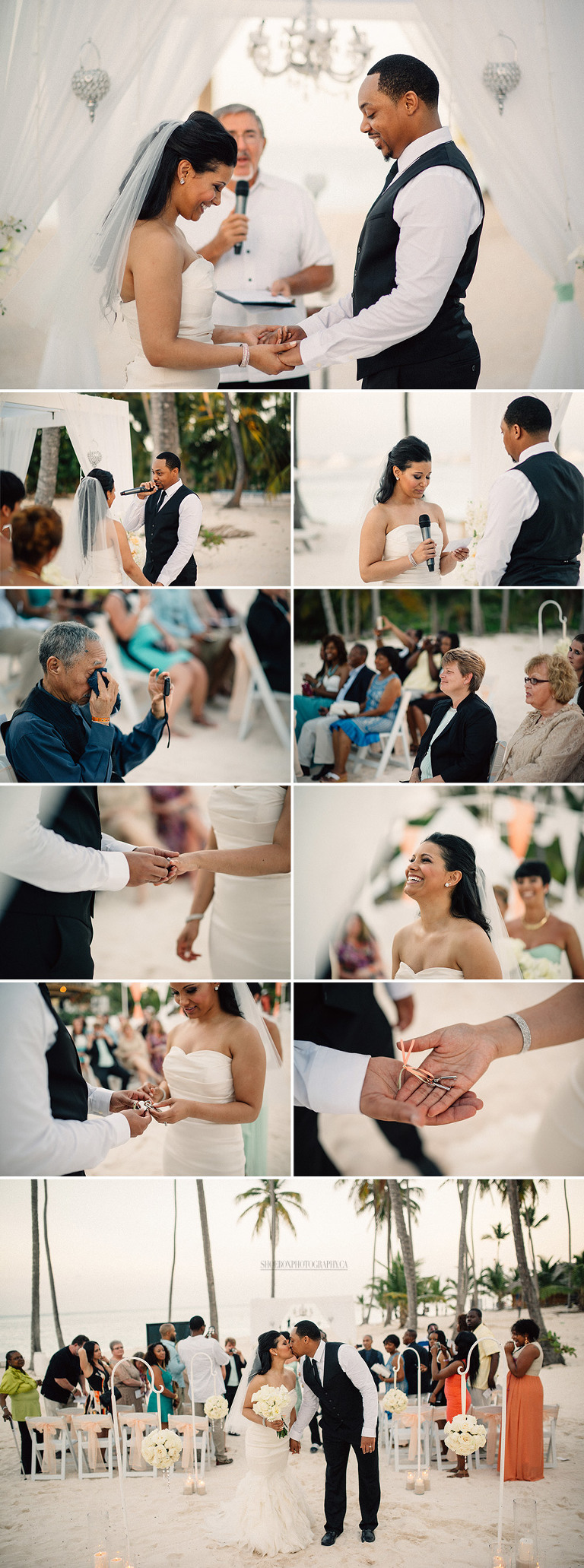 jellyfish punta cana wedding ceremony