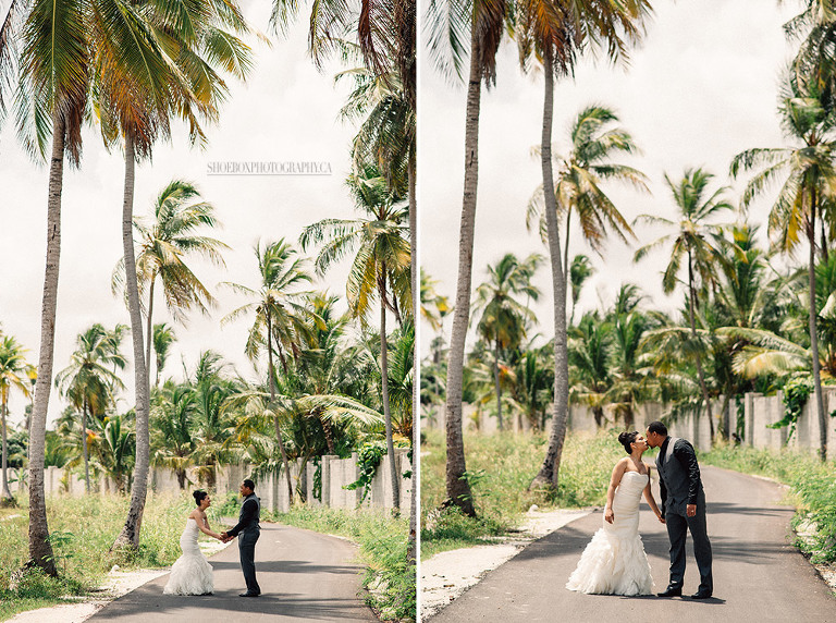 punta cana wedding photos