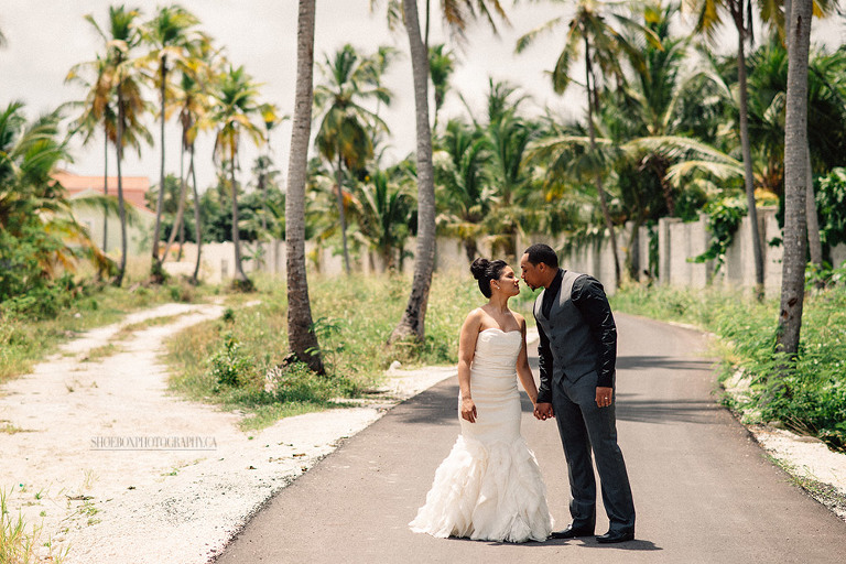 punta cana wedding photo by shoebox photography