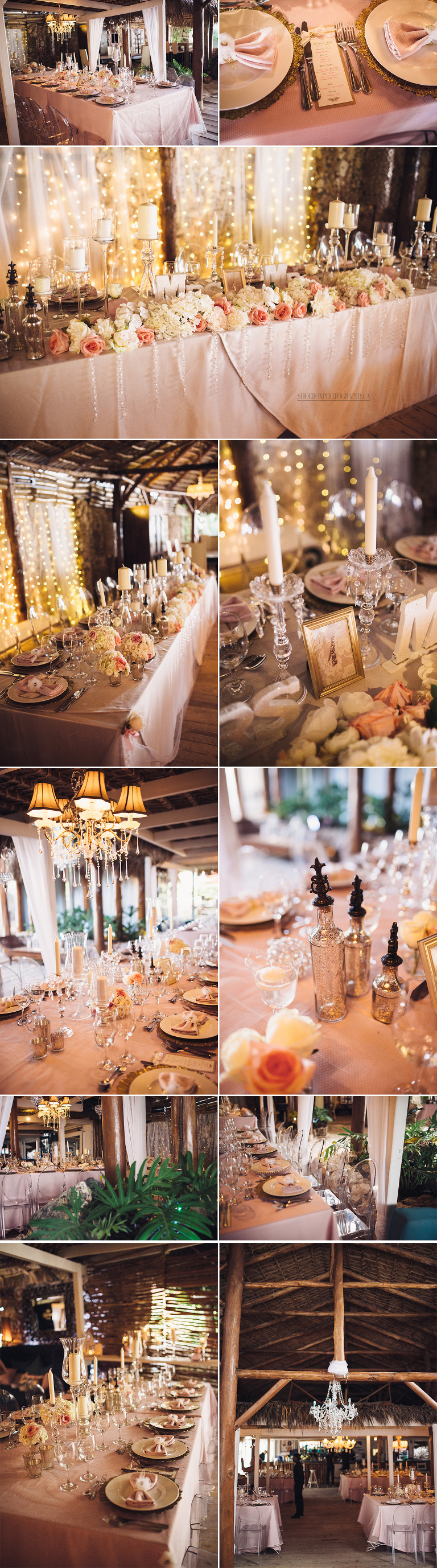 huracan cafe wedding reception decor