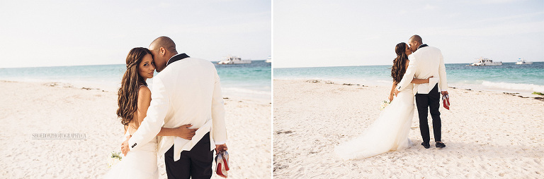 huracan cafe beach wedding photos