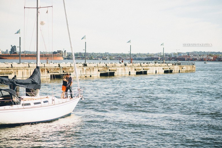 sailboat-in-marina-vancouver-engagement-photo