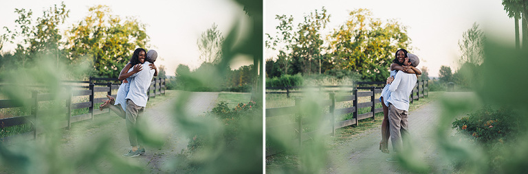 fun engagement photos