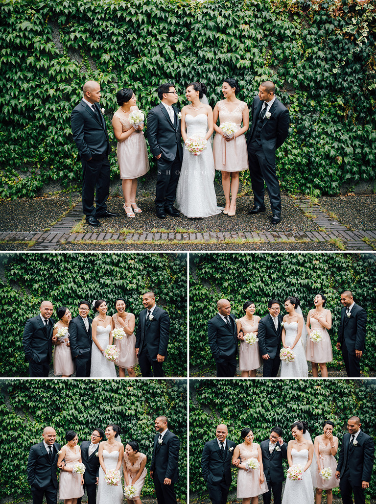 outdoor wedding photos ubc