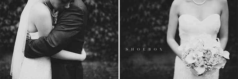 intimate wedding photo by shoebox photography
