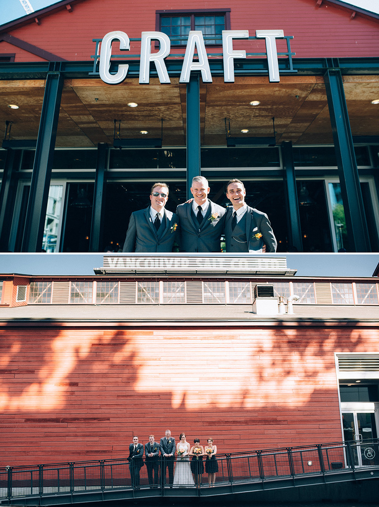 craft beer wedding photo