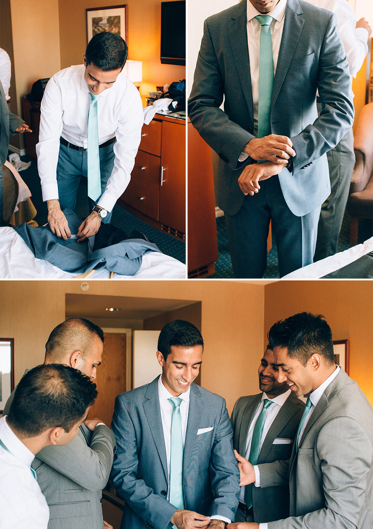 groom getting ready to say I do