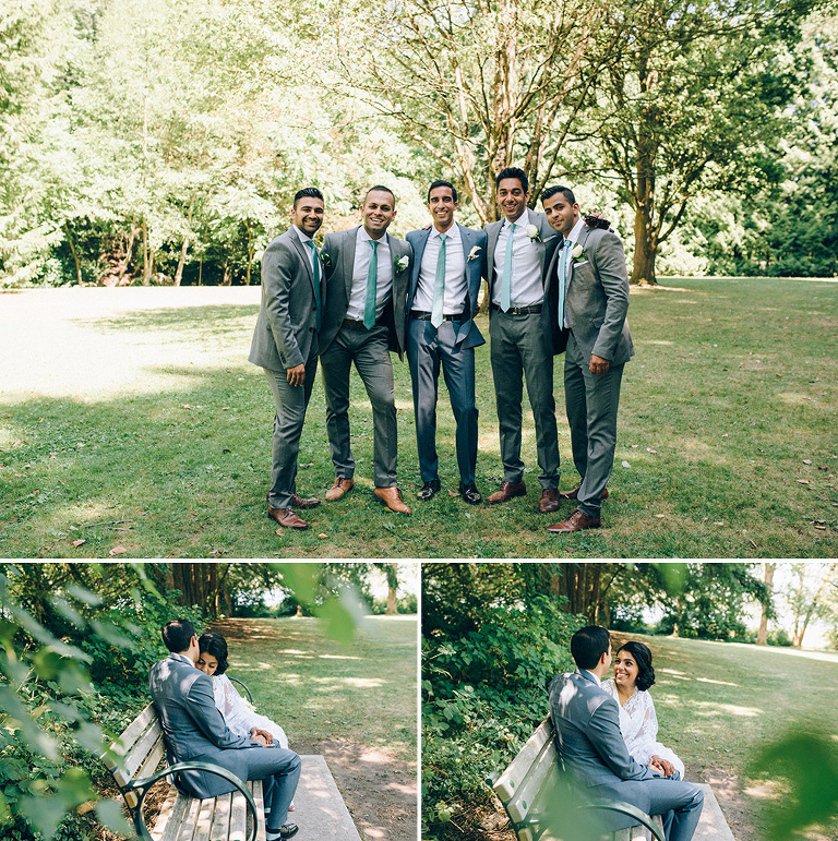 intimate portraits of the bride and groom