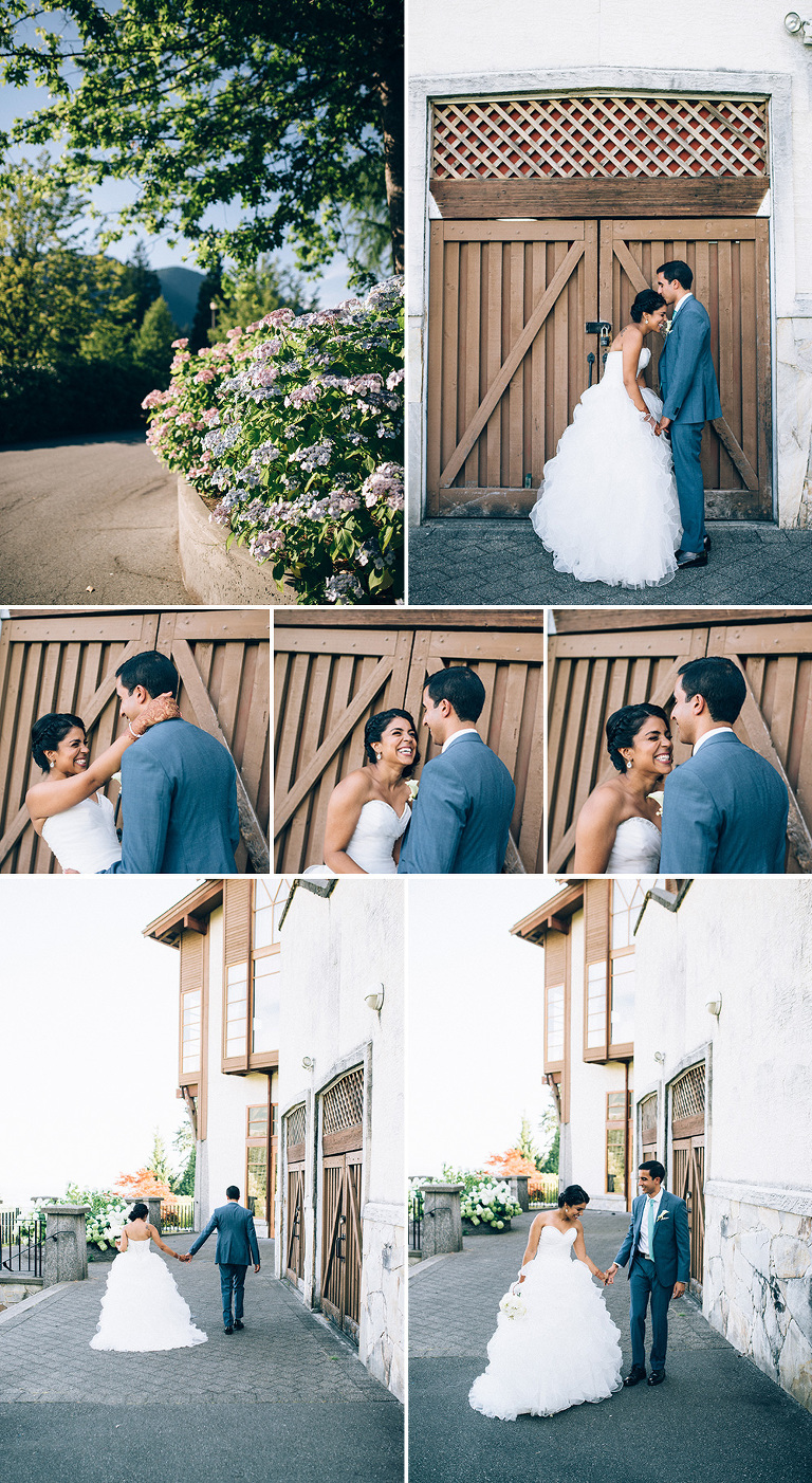 bride and groom intimate portraits