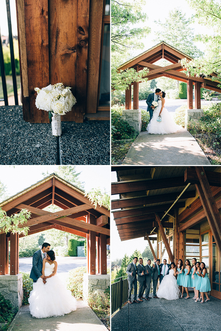 bridal portraits at westwood plateau golf and country club