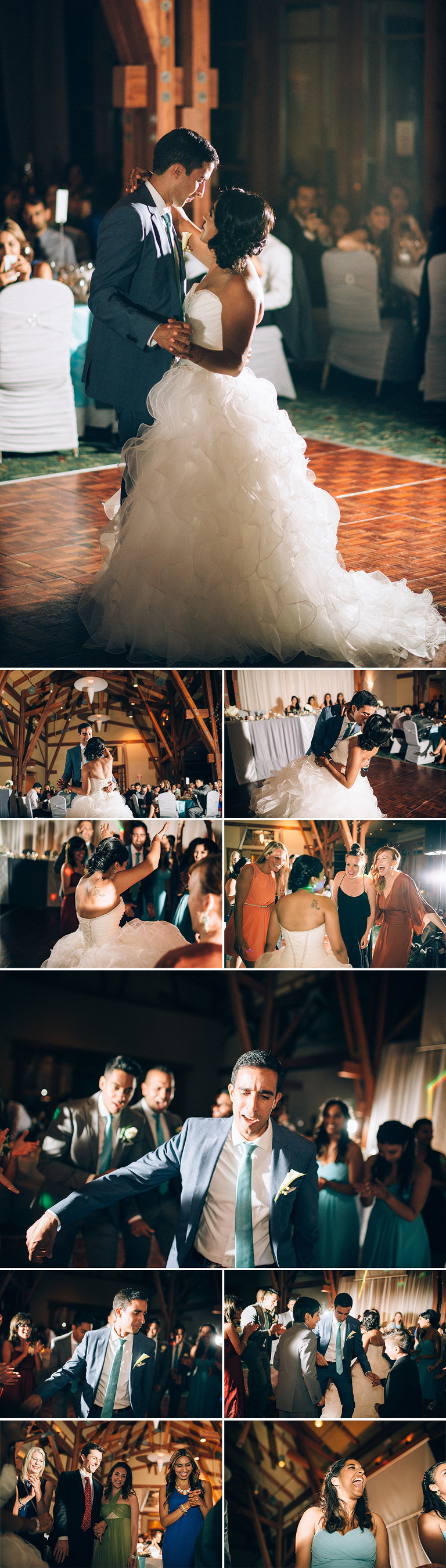 first dance and party photos