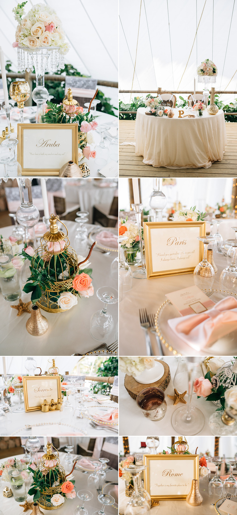 reception details at jellyfish punta cana