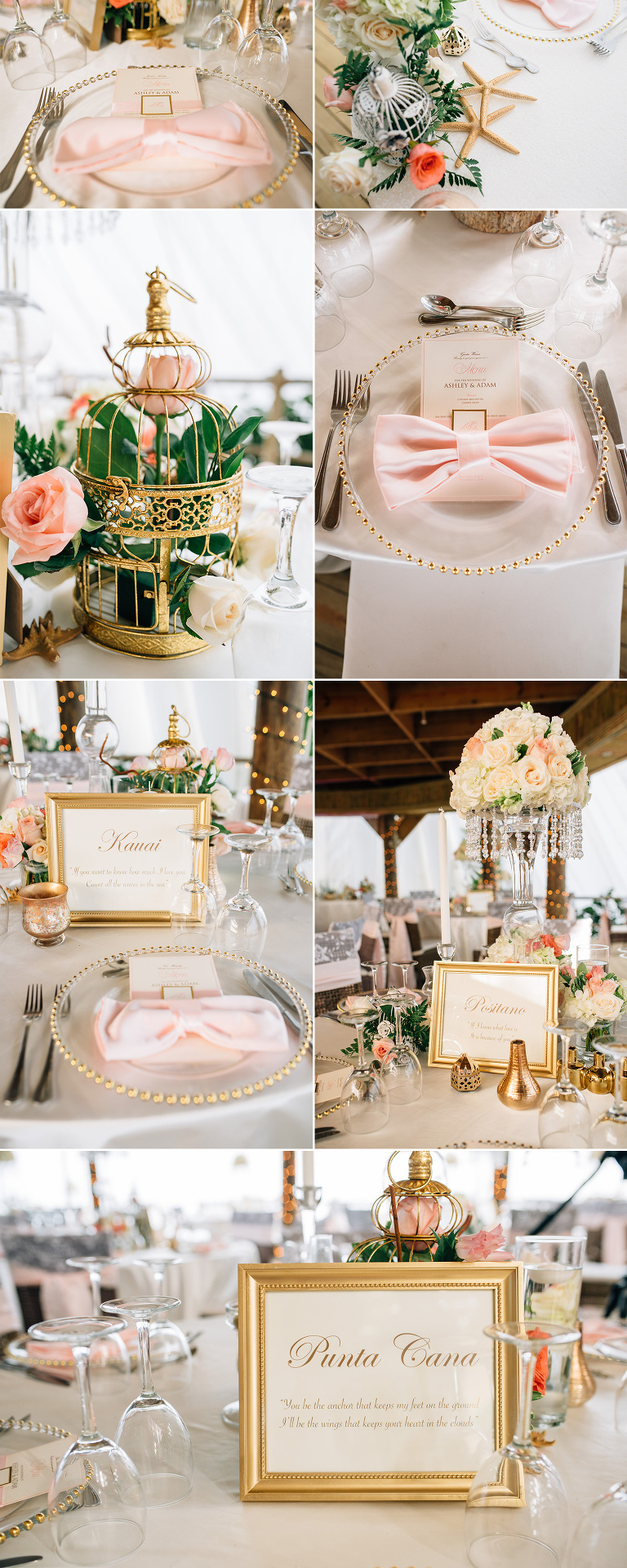 romantic travel themed wedding in punta cana dominican republic