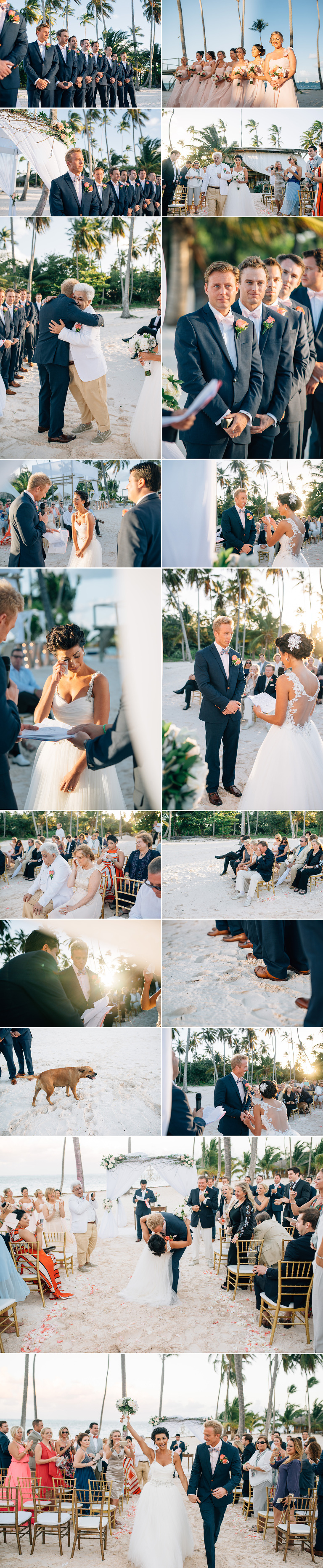ceremony at jellyfish punta cana