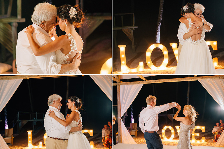 father daughter and mother son first dance