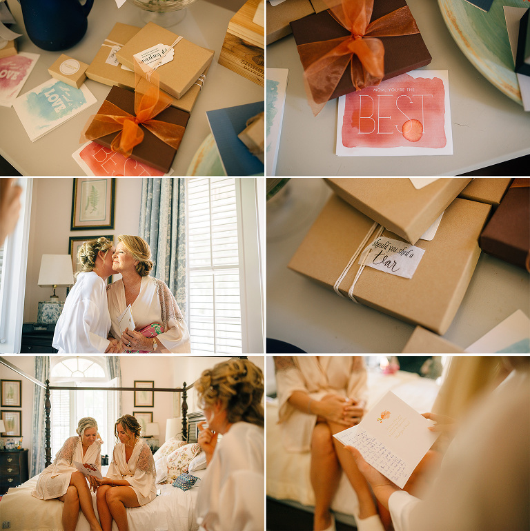 gifts from the bride and groom