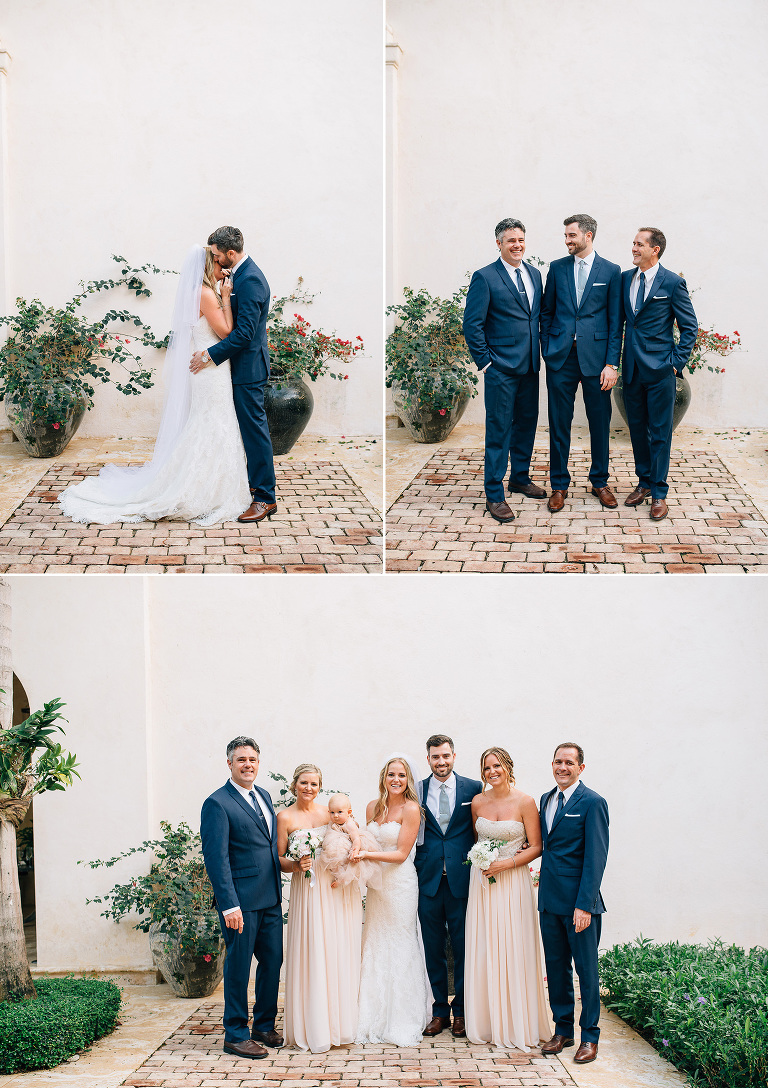 wedding party punta cana villa wedding