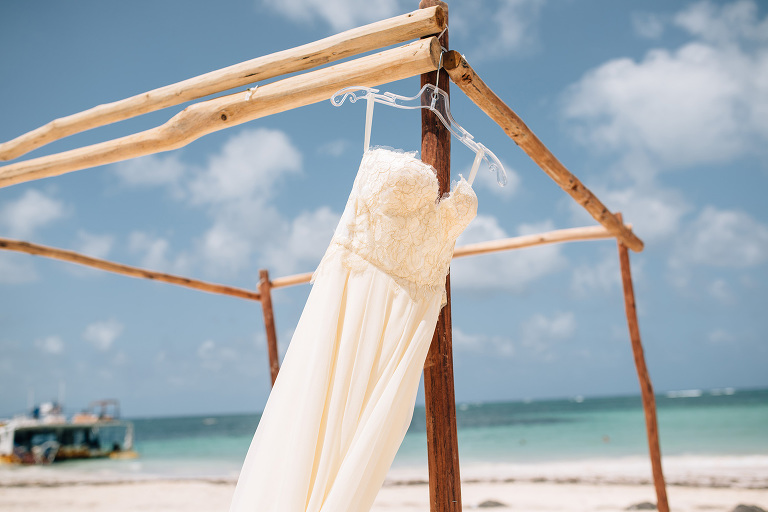 destination wedding dress