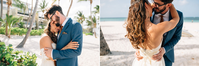 bridal portraits at huracan cafe punta cana