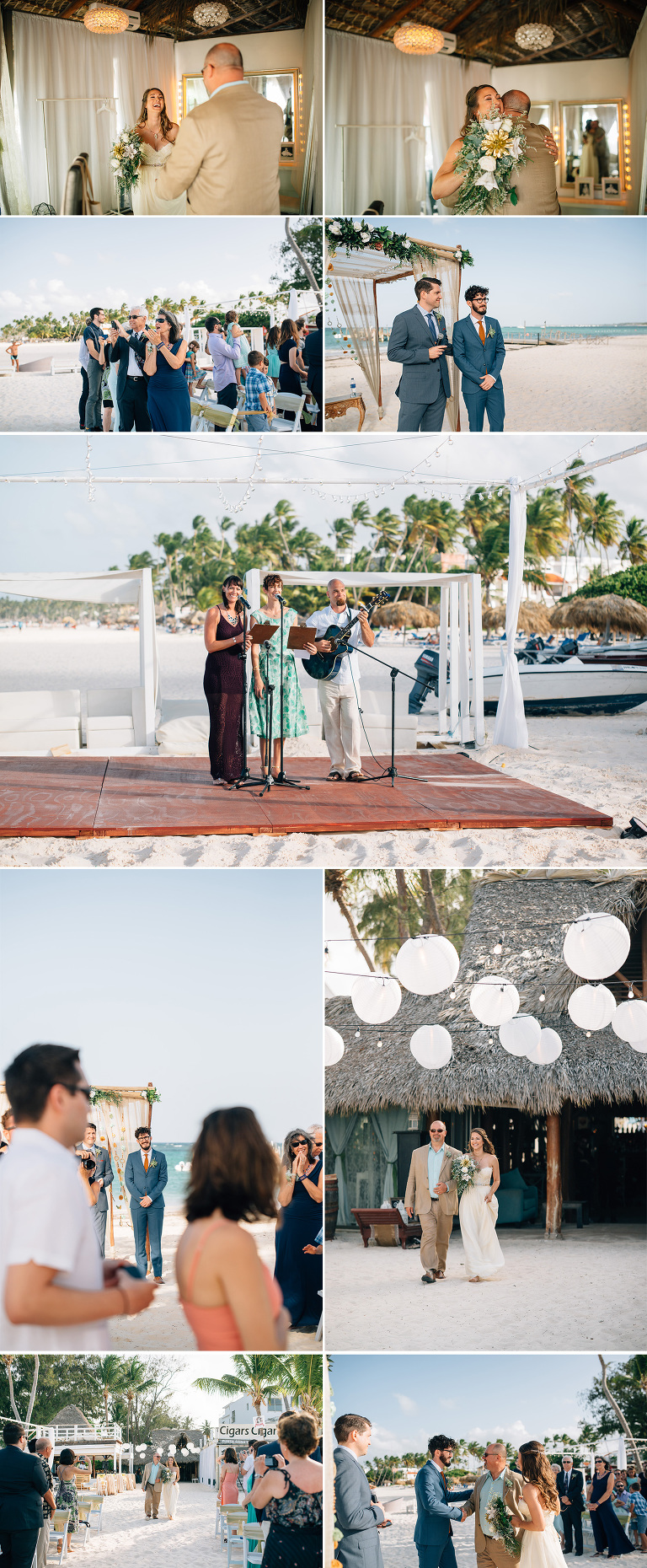 ceremony at huracan cafe