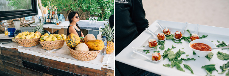 food and bar at huracan