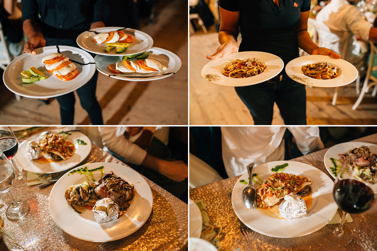 dinner at huracan cafe