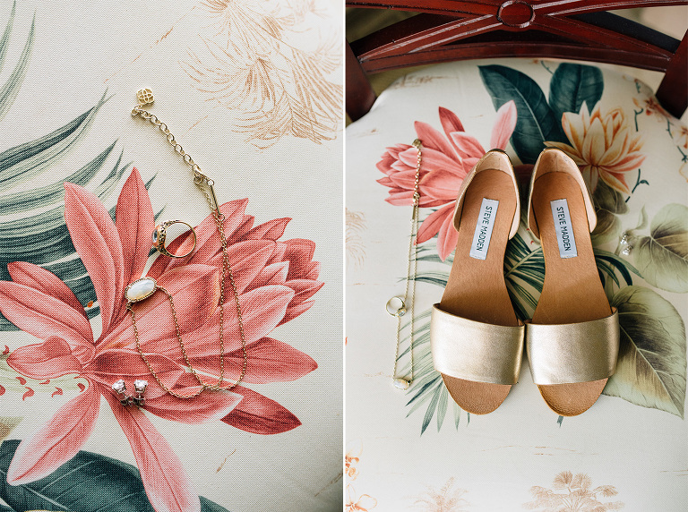 details brides shoes and jewelry