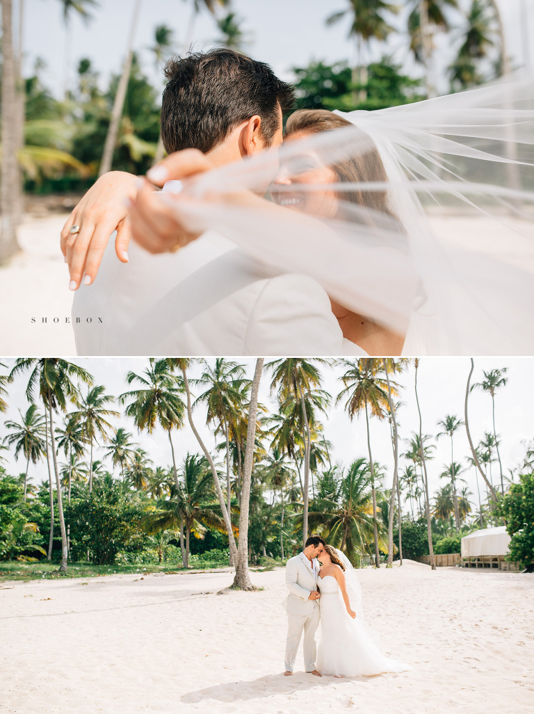 bridal portraits at jellyfish punta cana