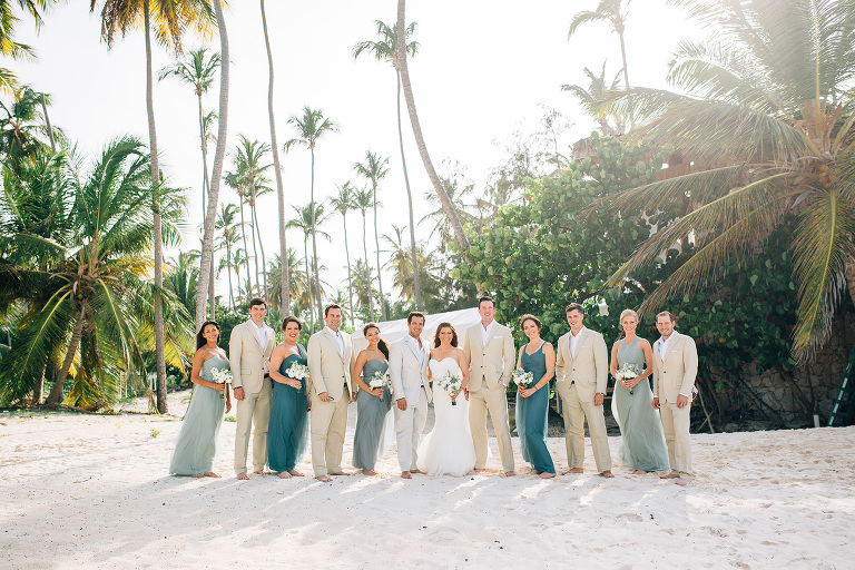 wedding party at jellyfish