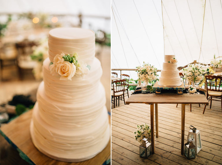 the wedding cake