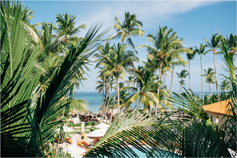 view from guest room dreams palm beach punta cana