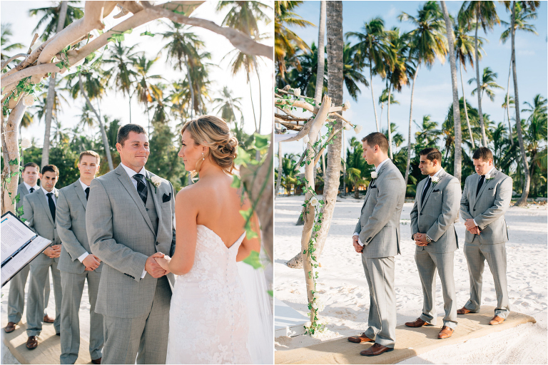 wedding ceremony on the beach punta cana