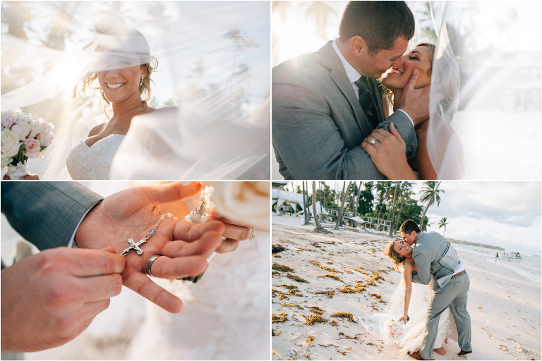 bride and groom portraits jellyfish punta cana shoebox photography