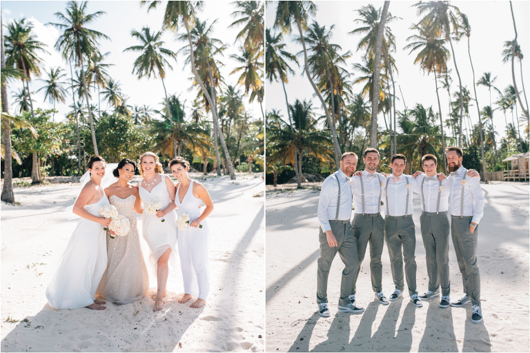 wedding party portraits