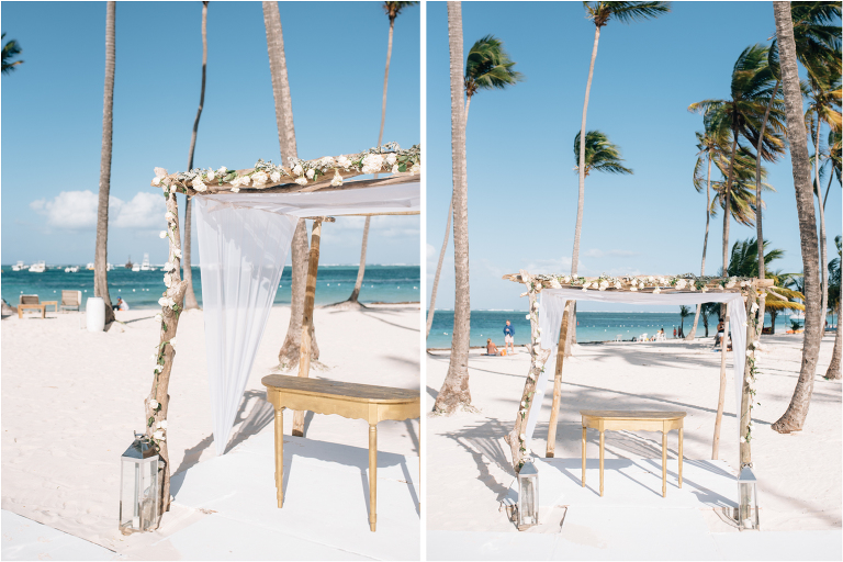beautiful ceremony arch