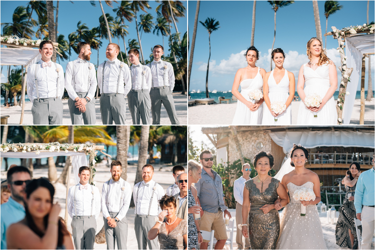 wedding ceremony jellyfish punta cana
