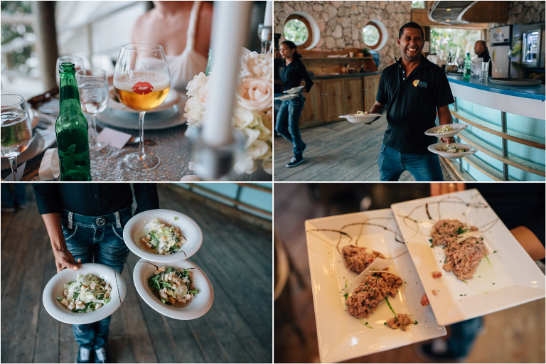 reception dinner jellyfish punta cana