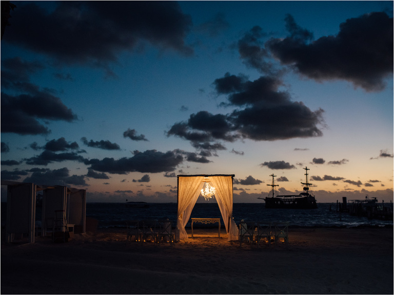 sunrise wedding gazebo