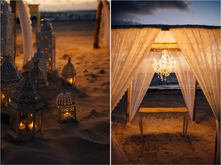 sunrise wedding huracan cafe