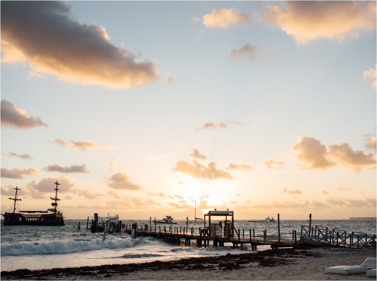 sunrise at bavaro beach