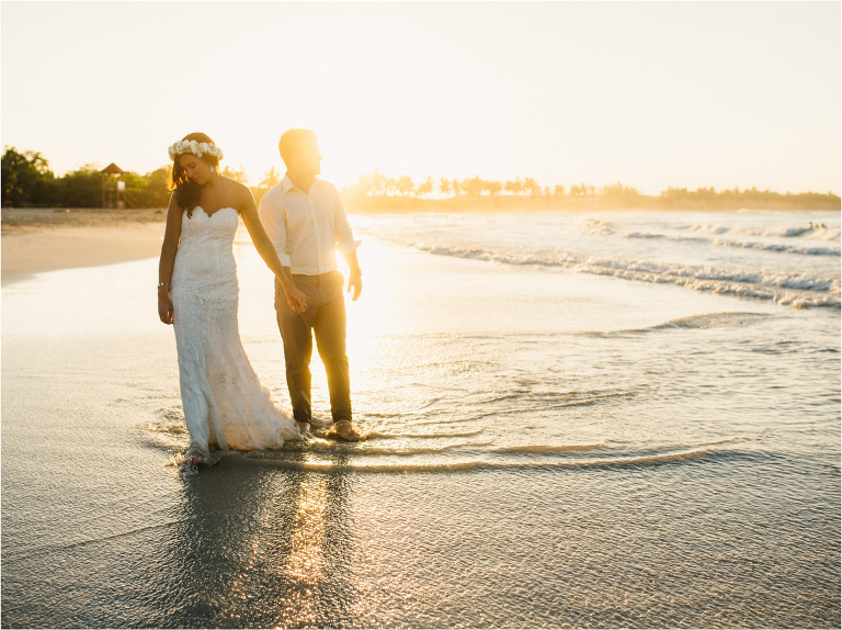 walking in the surf shoebox photography