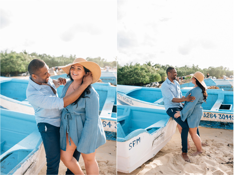 C+T engagement session macao beach dominican republic by ShoeBox Photography