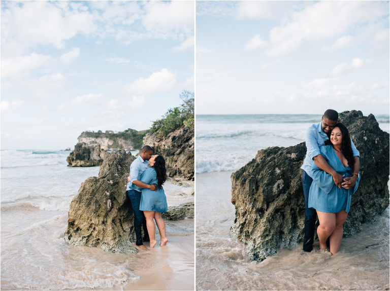 exposed reef beach portrait