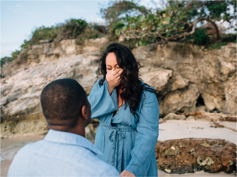 proposal on the beach dominican republic