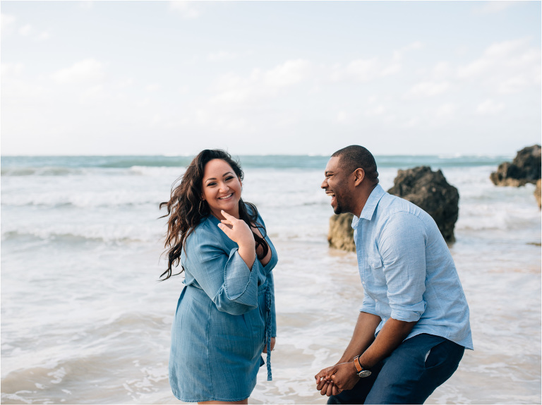 so cute right after he proposed