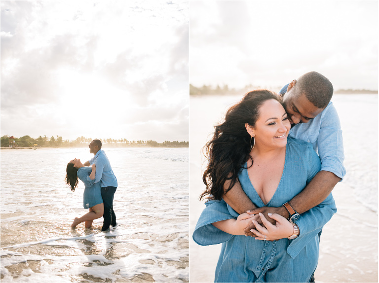 sunset engagement session by ShoeBox Photography